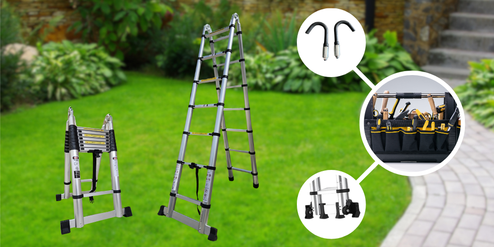 Teleskopik Merdivenlerinizi Kişiselleştirin: Kanca, Alet Kutusu ve Tekerlek Seçenekleri