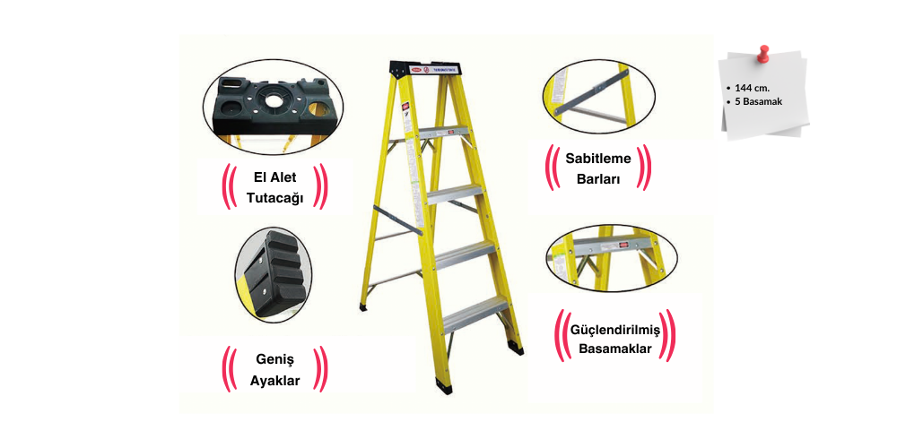 Fiberglas Elektrikçi Merdiveni ile Elektrik İşlerinde Güvenli ve Verimli Çalışma İçin 10 Öneri