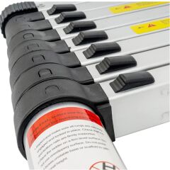 Endokon 250 + 250 cm. - 8+8  Basamaklı Teleskopik Merdiven - A Tipi Uzayan Merdiven