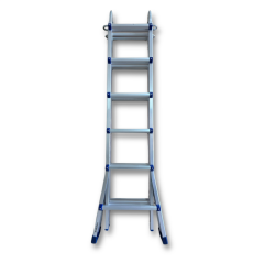 Endokon 622 cm. 22 Basamak A ve I Tipi Katlanıp Uzayabilen Mini Dev Alüminyum Merdiven