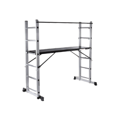 Endokon 2*6 164 cm Portatif Alüminyum İskele Merdiven Kombinasyonu