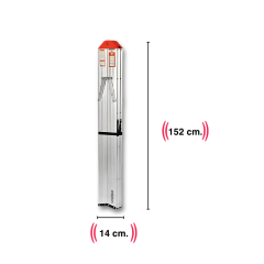 Endokon 2*4 142 cm Katlanır Alüminyum Çubuk Merdiven