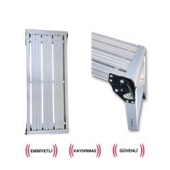 Endokon 108-42-50 cm Katlanır Alüminyum İş Platformu