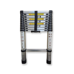 Endokon 10 Basamak - 290 cm. Teleskopik Alüminyum Merdiven - I Tipi Uzayan Merdiven