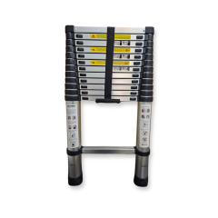 Endokon 13 basamak - 380 cm. Teleskopik Alüminyum Merdiven - I Tipi Uzayan Merdiven