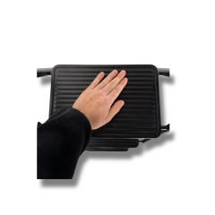 Endokon Katlanır Çelik Şık Merdiven - Siyah 3 Basamaklı - Portatif Ev Ofis Merdiveni